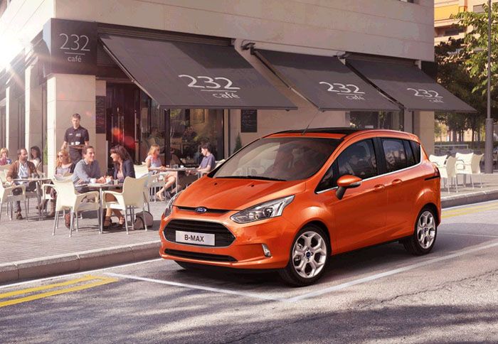 Πραγματικά παιχνιδιάρικο δείχνει το B-Max, το νέο μικρό MPV που παρουσίασε η Ford.